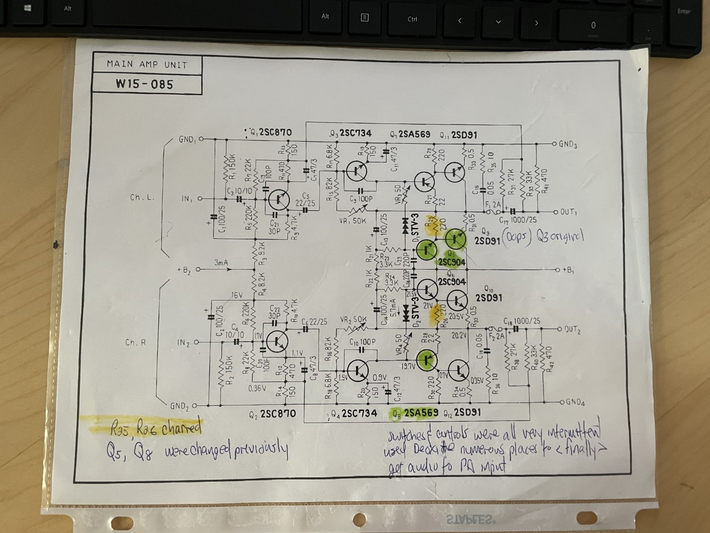 Pioneer SX770 No Sound ( Troubleshooting / Repair ) Help